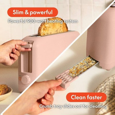 bella 2-Slice Slim Toaster Blossom