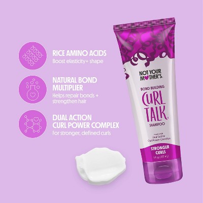 Not Your Mother's Curl Talk Bonding Shampoo - 2 fl oz: Liquid, Basic Cleansing, All Hair Types