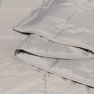 50"x70" 20lb Weighted Blanket Gray - Room Essentials (LOCAL PICKUP ONLY)