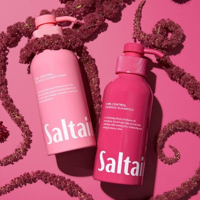 Saltair Curl Control Defining Conditioner - 14 fl oz: Moisturizing, Detangling, Shine Enhancing, Coconut Scent