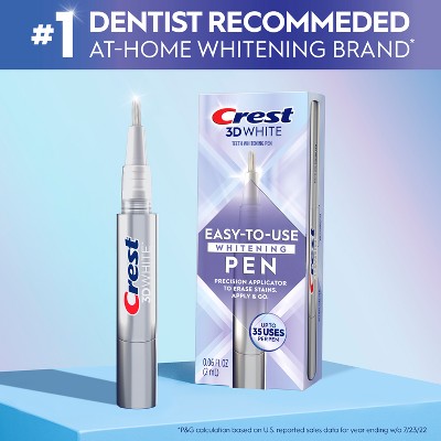 Crest 3D White Teeth Whitening Pen - Mint - 0.06 fl oz