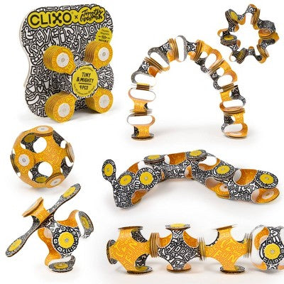 Clixo Tiny & Mighty Magnetic Building Set - Artist Edition