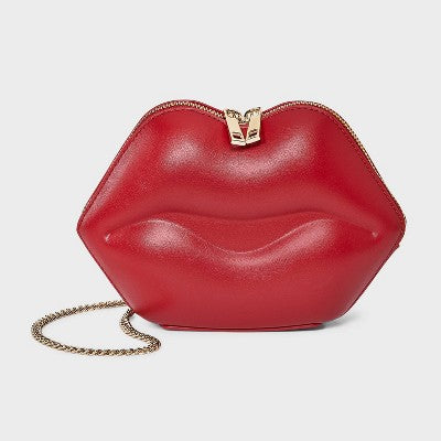 Kiss Lip Clutch - A New Day Red