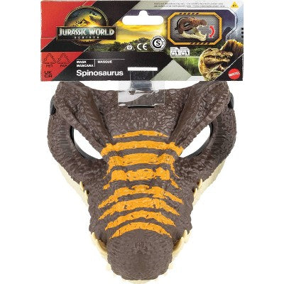 Jurassic World Rebirth Spinosaurus Dinosaur Mask, Role-Play Head Wear, Movie-Inspired Costume Gear
