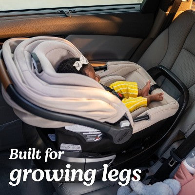 Graco Snug Ride Turn & Slide Infant Car Seat - Sandstone (LOCAL PICKUP ONLY)