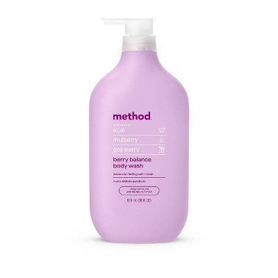 Method Body Wash - Berry Balance - 28 fl oz: Liquid, Paraben-Free, Phthalate-Free, Normal Skin