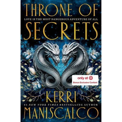 Throne of Secrets - Target Exclusive Edition - by Kerri Maniscalco (Hardcover) *ADD 3 TO YOUR CART & 1 IS FREE!*