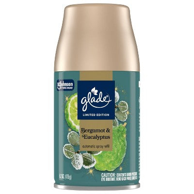 Glade Automatic Spray Air Freshener - Bergamot & Eucalyptus - 6.2oz