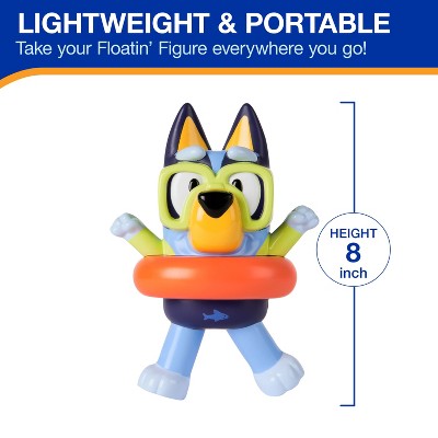 Swimways Bluey Floatin' Figure: Water Play Toy for Kids Ages 3+