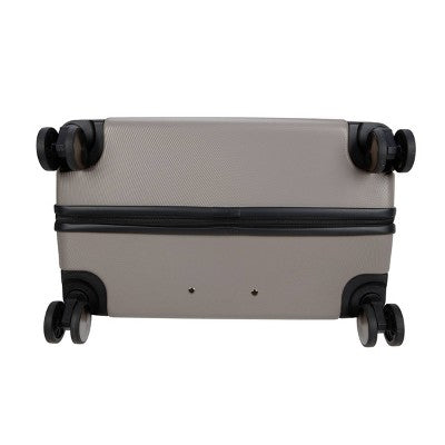 Skyline Hardside Large Checked Spinner Suitcase - Oxford Tan