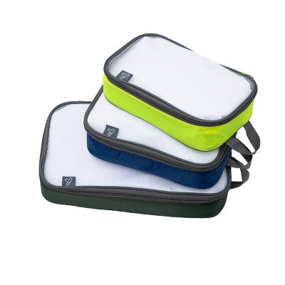 3pc Travelon Packing Bag Cube Set - Blue