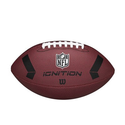 NFL Wilson Ignition Junior Football - Brown