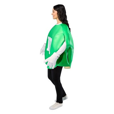 Rubies Kids' Mars M&Ms Round Candy Costume Apparel Set Green One Size