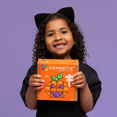 CONNETIX Halloween Pumpkin Face