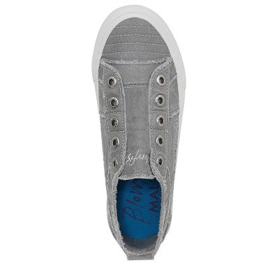 Blowfish Malibu Womens Play Sneaker Dirty Grey Canvas 9 M