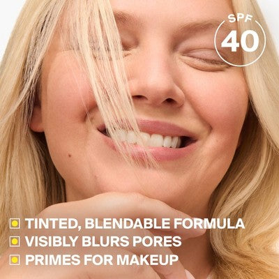Supergoop! Mineral Mattescreen Sunscreen Non-Comedogenic Mattifying Tinted Primer - Sunrise - SPF 40 - 1.5 fl oz