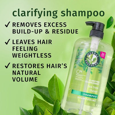 Herbal Essences Classic Clarfying Shampoo - 33.8oz: Basic Cleansing, For All Hair Types, Liquid Form