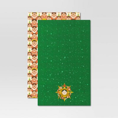 2pc Cecilia Ruiz Christmas Design Kitchen Towel - Wondershop???????