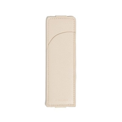 U Brands 1ct Vegan Leather Open Pen Pouch with Elastic Band