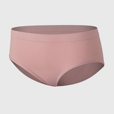 Hanes Girls' 4pk Seamless Hipster - Purple XL