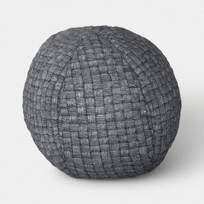 11"x11" Spherical Accent Pillow Gray - Threshold