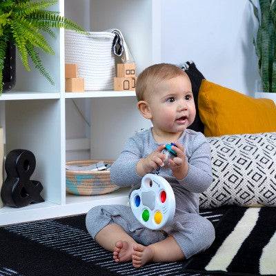 Baby Einstein Color Palette Popper Sensory Learning Toy