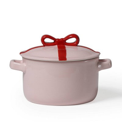 Ceramic Cocotte Pink - Bullseye's Playground