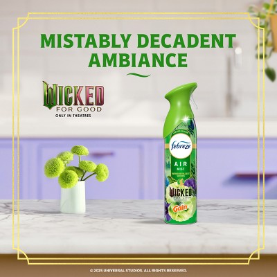 Febreze Air Mist Wicked Gain Wonderfullest Woods Air Freshener - 8.8oz
