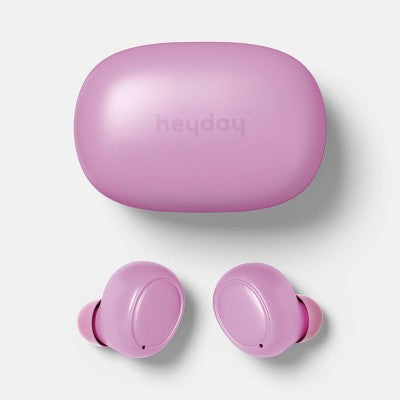 True Wireless Bluetooth Sweat Resistant Earbuds - heyday Bright Lilac: Lightweight USB-C Speaker