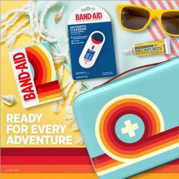 Band-Aid Adhesive Bandages - Designer Art - Assorted Sizes - 20ct