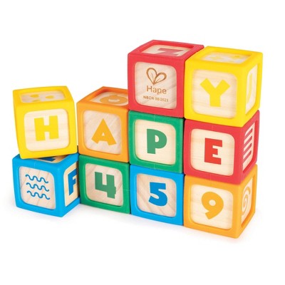 Hape My First Wooden Blocks Stacking Toy