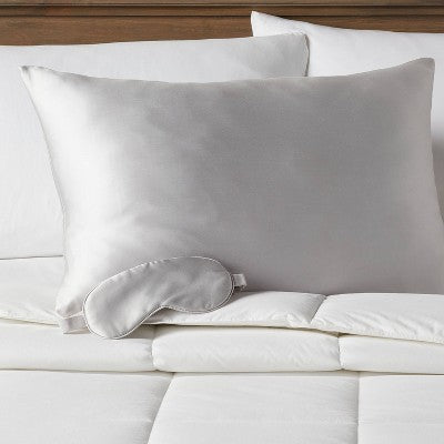 Standard Soft/Medium Machine Washable Sleep Gift Set Bed Pillows Gray - Threshold (LOCAL PICKUP ONLY)