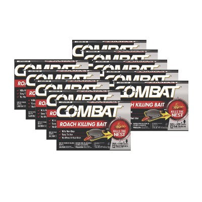 Combat Roach Bait Insecticide, 0.42 oz, 12/Pack
