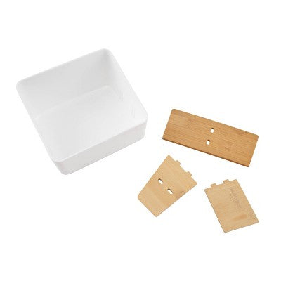 Thinkspace 4 Compartment Storage White
