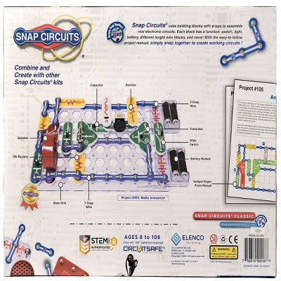 Snap Circuits 300-in-1 Science Kits: Educational Electrical Circuit Board Toy for 2nd Grade Engineering Skills