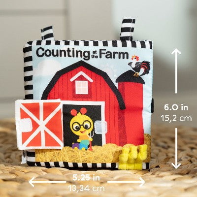 Baby Einstein Farm Explorers Counting at the Farm Soft Activity Book - 0-36m