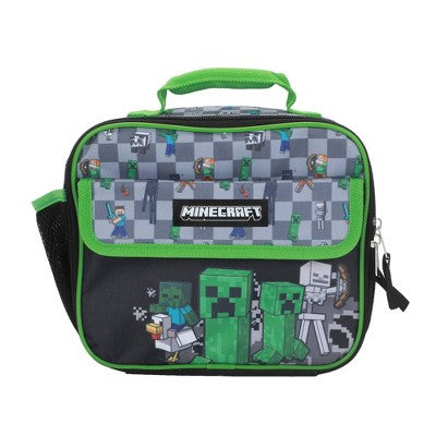 Bioworld 2pc Minecraft Lunch Box Set