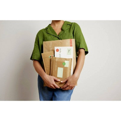 Scotch 2pk Packt Mailer White: Self-Adhesive Padded Envelopes for Mailing, 11" x 6", Paper Material