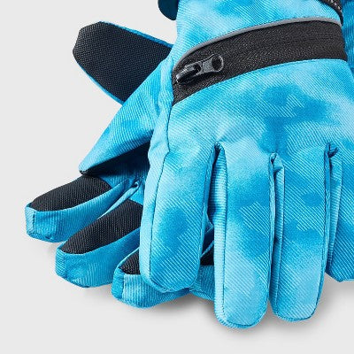 Boys' Premium Ski Glove - All In Motion Blue 8-12