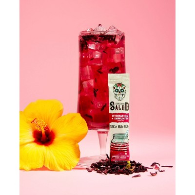 Salud Hydration + Immunity Jamaica Hibiscus Drink Mix - 6pk/0.21 oz Sticks