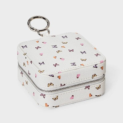 Girls' Butterfly Printed Square Jewelry Organizer - Cat & Jack