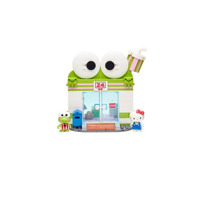 Hello Kitty and Friends Keroppi Mart Building Set with Hello Kitty and Keroppi Minifigures
