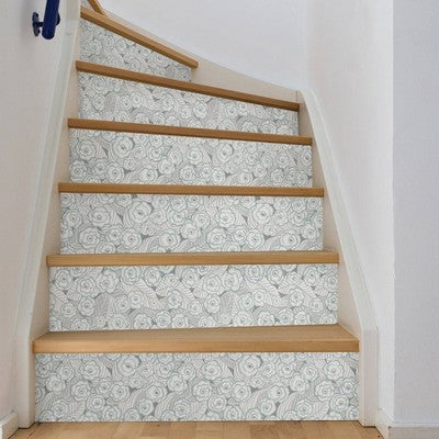 NuWallpaper Oopsie Daisy Peel and Stick Wallpaper Gray: Removable Vinyl, Self-Adhesive Floral, Modern Botanical Decor