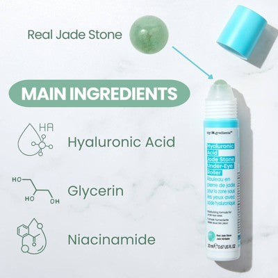 my iN.gredients Hyaluronic Acid Jade Stone Under-Eye Roller