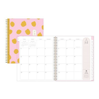 Rhi James for Blue Sky 24 Month Planner Wirebound 8"x10" Clear Multi Cover - Dot