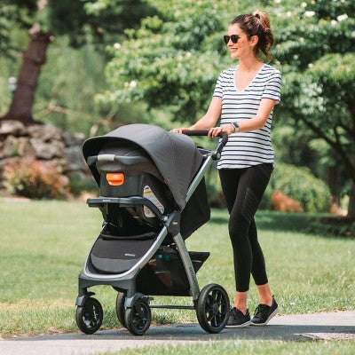 Chicco Bravo Quick-Fold Stroller - Black (LOCAL PICKUP ONLY)