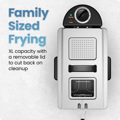 Chefman 3.2qt Stainless Steel Deep Fryer