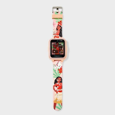 Disney Girls' Moana Light Up Interactive Watch - Light Pink