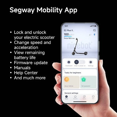 Segway Plus Electric Scooter - Charcoal Gray (LOCAL PICKUP ONLY)