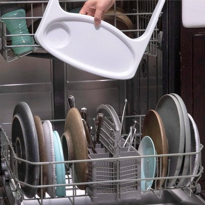 Ingenuity Baby Base 2-in-1 Booster Feeding and Floor Seat with Self-Storing Tray - Night Sky